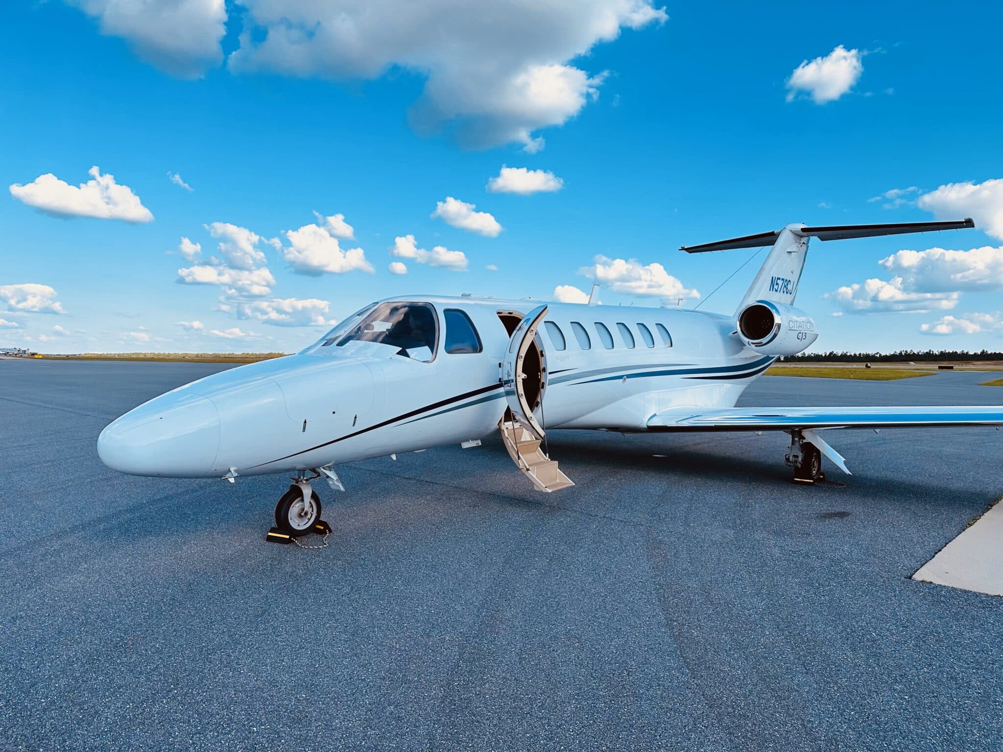 Representative private jet aircraft category — not the confirmed operating aircraft